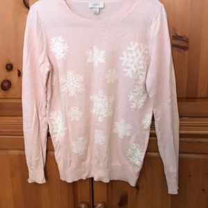 Snowflake sweater from Loft